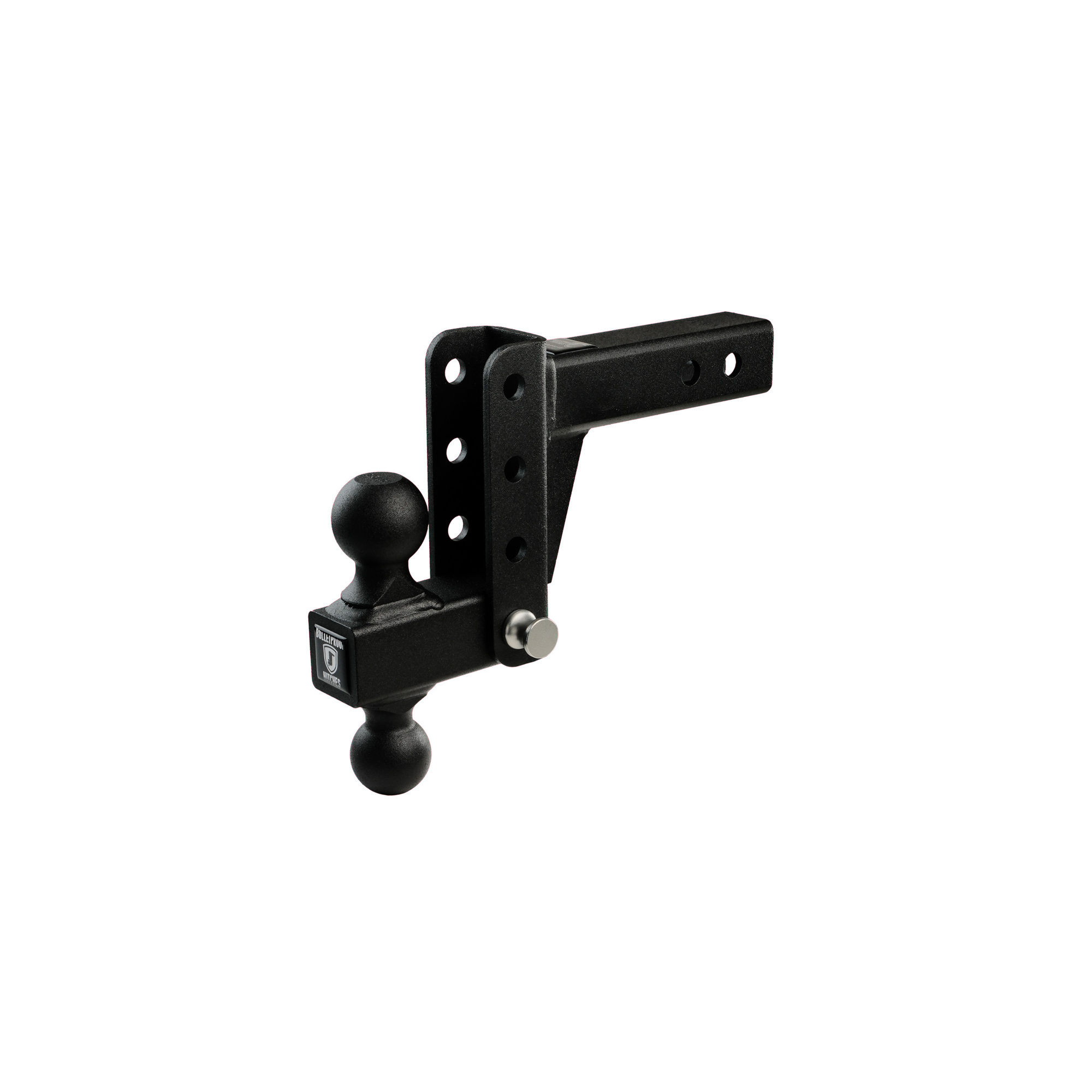 BulletProof Hitches Light Duty Drop/Rise Hitch — 2in. Shank, 4in. Drop/Rise, 10,000-Lb. Towing Capacity, Model# LD204